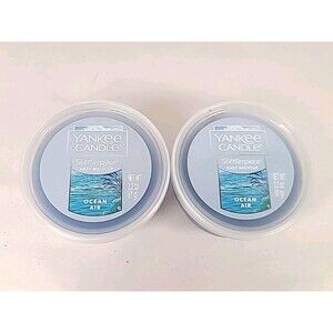New 2 Yankee Candle Ocean Air Scenterpiece Easy MeltCup 2.2 oz each